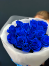 Букет из синей розы 