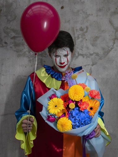 Букет яркий Хэллоуин 