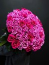 Букет 101 роза Эквадор PREMIUM