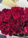 Букет из 25 пионовидных роз Hearts