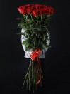Букет 51 высокая роза 1 метр