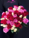 Букет 51 роза Кения (цвет на выбор)
