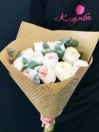 Букет из 11 пионовидных роз сорта Keira