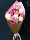 Букет из 11 роз Нежное ассорти