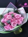 Букет из 15 пионовидных роз