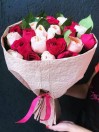 Букет из 23 пионовидных роз