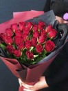 Букет из 25 красных Голландских роз