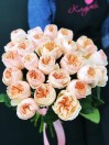 Букет из 25 пионовидных роз сорта Juliet