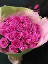 Букет из 25 розовых Голландских роз