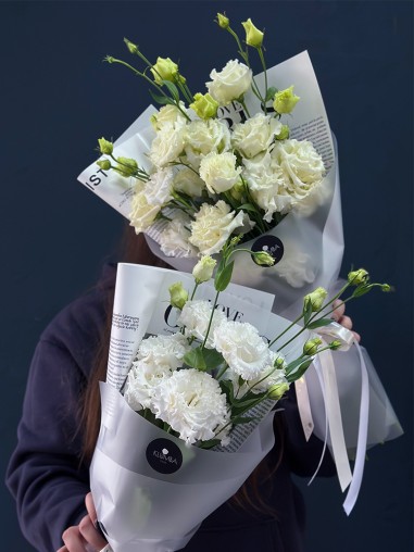 Букет из эустом