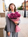 Букет из 11 хризантем Бигуди