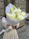 Дуо-букет из калл и эустомы