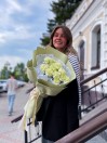 Букет лимонных гвоздик