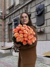 25 элитных роз Кахала в ленте
