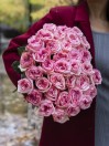 35 элитных розовых роз Охара