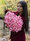 35 элитных розовых роз Охара