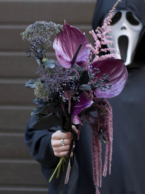 Букет из антуриумов 