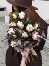 Букет из пионовидной лилии 