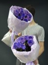 Букет из 9 роз Purple Blue Gia