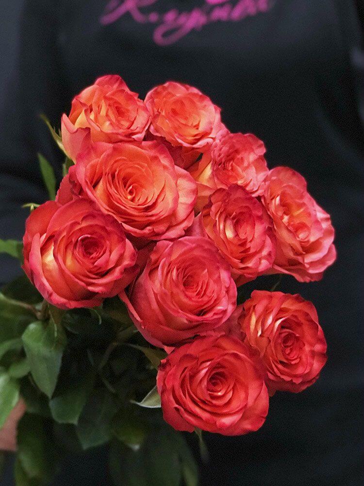 Купить Роза High and Orange цена 190 ₽ доставка Томск